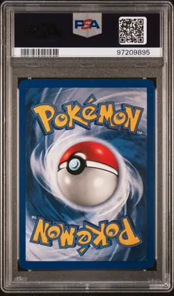 1999 Pokemon Jungle 3/64 Flareon Holo 1st Edition PSA 8 - Image 2