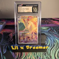 CGC 10 Pristine Pokemon TCG 2025 Heat Wave Arena #069/063 Rapidash Art Rare Holo - Image 1