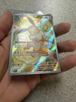 Eevee 173 - Pokemon SVP: Black Star Promo (Prismatic Evolutions ETB) - Holo - NM - Image 3
