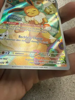 Eevee 173 - Pokemon SVP: Black Star Promo (Prismatic Evolutions ETB) - Holo - NM - Image 4