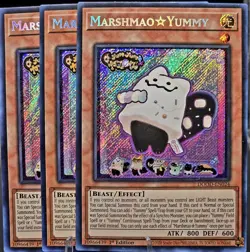 3x Marshmao☆Yummy DOOD-EN024 Secret Rare 1st Edition Yu-Gi-Oh! - Image 1