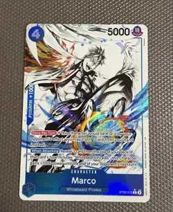 One Piece TCG ST22 Ace and Newgate Starter Deck Marco Parallel ST22-012 Eng. NM - Image 1