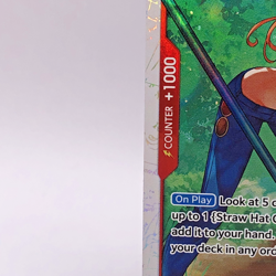 Nami Ultra Deck: The Three Captains One Piece Promo Card OP01-016 - Image 3