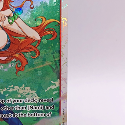 Nami Ultra Deck: The Three Captains One Piece Promo Card OP01-016 - Image 4