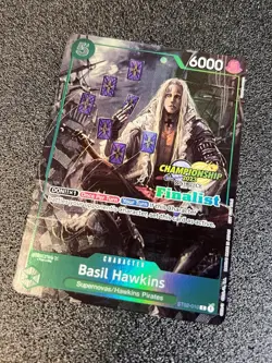 Basil Hawkins ST02-010 EN ONE PIECE CARD TCG 2023 Championship Top Player-NM - Image 3