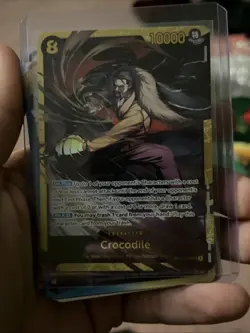 One Piece SEC Op 14 English Crocodile + 20 OP 14 English Cards Pre Release - Image 1