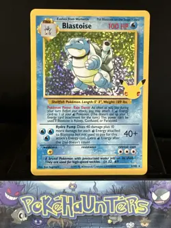Pokemon Card Blastoise 2/102 Celebrations Classic Collection Near Mint - Image 1