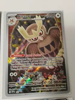 Pokemon GX/Delibird Illustration Rare/Noctowl Promo/Full Art Holo Cards - Image 5