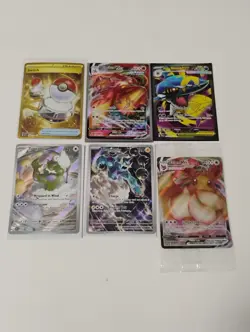 Pokemon Eevee Sealed Promo/Mega Sharpedo,Blaziken Full Arts/Promo Holo Cards - Image 1