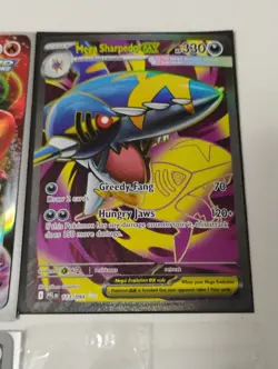 Pokemon Eevee Sealed Promo/Mega Sharpedo,Blaziken Full Arts/Promo Holo Cards - Image 5
