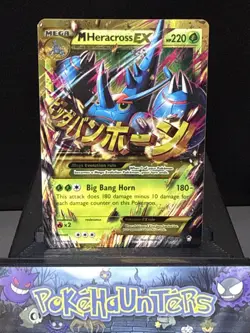 Pokemon Card M Heracross EX 5/111 Rare XY Furious Fists Near Mint - Image 1