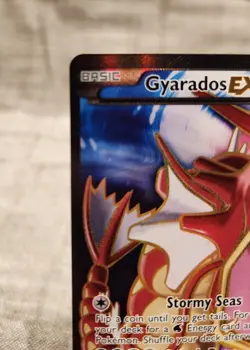 Pokemon TCG card Gyarados EX Full Art 114/122 Breakpoint Holo Free Shipping - Image 5