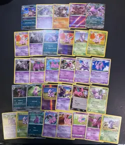 31 Pokemon Card Lot Nidoran Nidorino Nidoking EX Cards - Holo Rare Vintage WOTC - Image 1