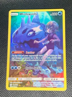 Wishiwashi 240/236 - Cosmic Eclipse Pokemon Card - NM - Image 1
