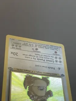 Pokemon 1999 Kangaskhan Card 5/64 1st Edition Jungle Holo Rare - Image 4