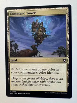 Command Tower #130 | Near Mint | BLC Bloomburrow Commander Magic MTG - Image 1
