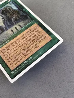 Sylvan Library MTG 4th Edition-Never Played Near Mint-Vintage Magic - Image 4