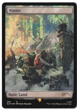 Wastes - Full Art 705 SLD MTG NM Foil - Image 1