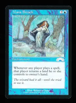 * * 1x Mana Breach x1 * * Exodus MTG NM Near Mint or Close - Image 1