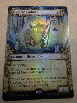 Mutable Explorer - (Showcase) Lorwyn Eclipsed Foil - Mtg - Image 1