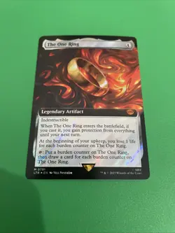 The One Ring (Extended Art) (Surge Foil) the Lord of the Rings MINT MTG NM LOTR - Image 1