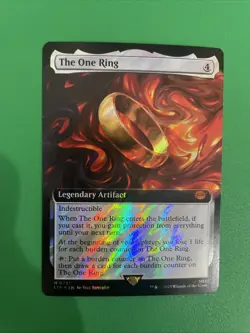The One Ring (Extended Art) (Surge Foil) the Lord of the Rings MINT MTG NM LOTR - Image 4