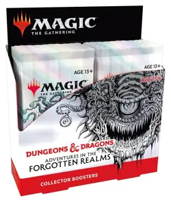 Adventures in the Forgotten Realms Collector Booster Box MTG Brand New Sealed 630509982721 - Image 1