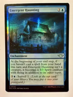 x1 Emergent Haunting OTJ MTG 46 FOIL UNCOMMON M/NM 1x - Image 1