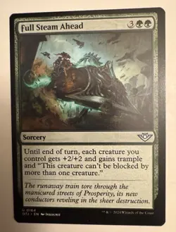 x1 Full Steam Ahead OTJ MTG 164 UNCOMMON M/NM 1x - Image 1