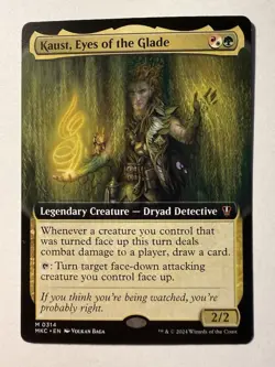 Kaust, Eyes of the Glade Extended Art Murders at Karlov Manor #314 MTG MKM - Image 1