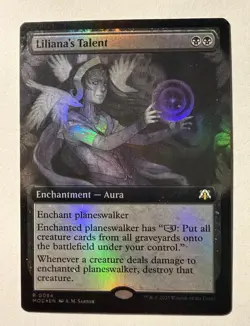 Liliana's Talent (Extended Art) (FOIL) #84 March of the Machine (MOC) - Image 1