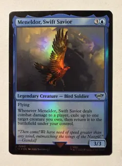 Meneldor, Swift Savior Lord of The Ring MTG Foil LTR - Image 1