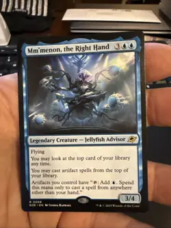 Mm'menon, the Right Hand Edge of Eternities Non-Foil 68 NM - Image 1