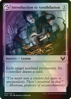 MTG Introduction to Annihilation Foil ** Strixhaven ** English (NM) - Image 1