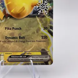 2023 Pikachu ex 063/193 Paldea Evolved Exclusive [Snowflake Stamp] Pokemon - Image 4