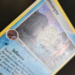 Omanyte 56/108 Power Keepers Reverse Holo Pokemon TCG MP - Image 2