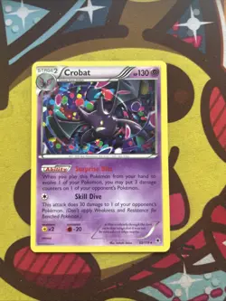 Pokemon Crobat 33/119 - XY Phantom Forces - Non Holo - Excellent - Image 1
