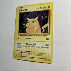 Pokemon- Pikachu - 35/108 - Cracked Ice Holo Theme Deck Exclusive Evolution - LP - Image 4