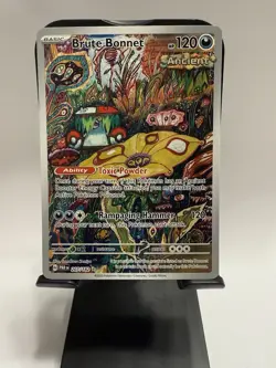 Brute Bonnet 207/182 Pokemon TCG SV04: Paradox Rift Illustration Rare Holo NM - Image 1