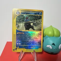 Pokemon TCG Feraligatr Expedition 12/165 Reverse Holo Rare DMG - Image 1