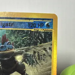 Pokemon TCG Feraligatr Expedition 12/165 Reverse Holo Rare DMG - Image 3