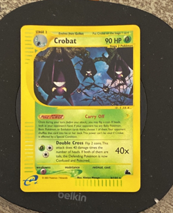 2003 Pokemon Skyridge Crobat 6/144 Skyridge Reverse Holo NEVER PLAYED - Image 1