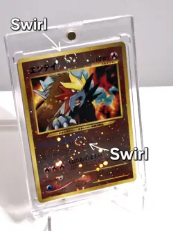 Pokemon Neo JAPANESE ENTEI HOLO no.224 Premium~ Promo - *DOUBLE SWIRL*~NM - Image 1