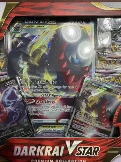 Pokemon Darkrai VSTAR Premium Collection Box - Image 4