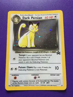 Dark Persian - Black Star Promo #17 - Holo - Pokemon TCG English - Image 1