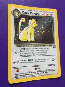 Dark Persian - Black Star Promo #17 - Holo - Pokemon TCG English - Image 2