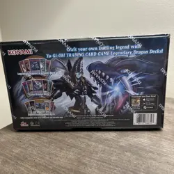 Yugioh Legendary DRAGON Decks Box Set Brand New Factory Sealed! - Image 3