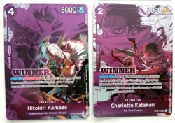 4 x One Piece, Store Tournament Winner's Prize Cards... - Image 3
