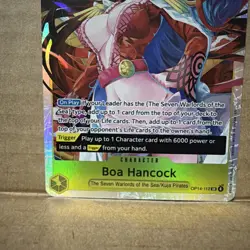 English One Piece CCG Boa Hancock SR OP14-112 The Azure Sea's Seven In-Hand - Image 3