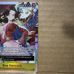 English One Piece CCG Boa Hancock SR OP14-112 The Azure Sea's Seven In-Hand - Image 4